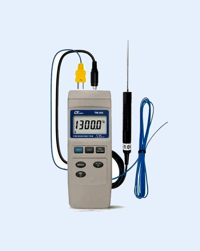 Lutron TM-936 Pt100 + Type K/J/R/E/T Thermocouple Thermometer