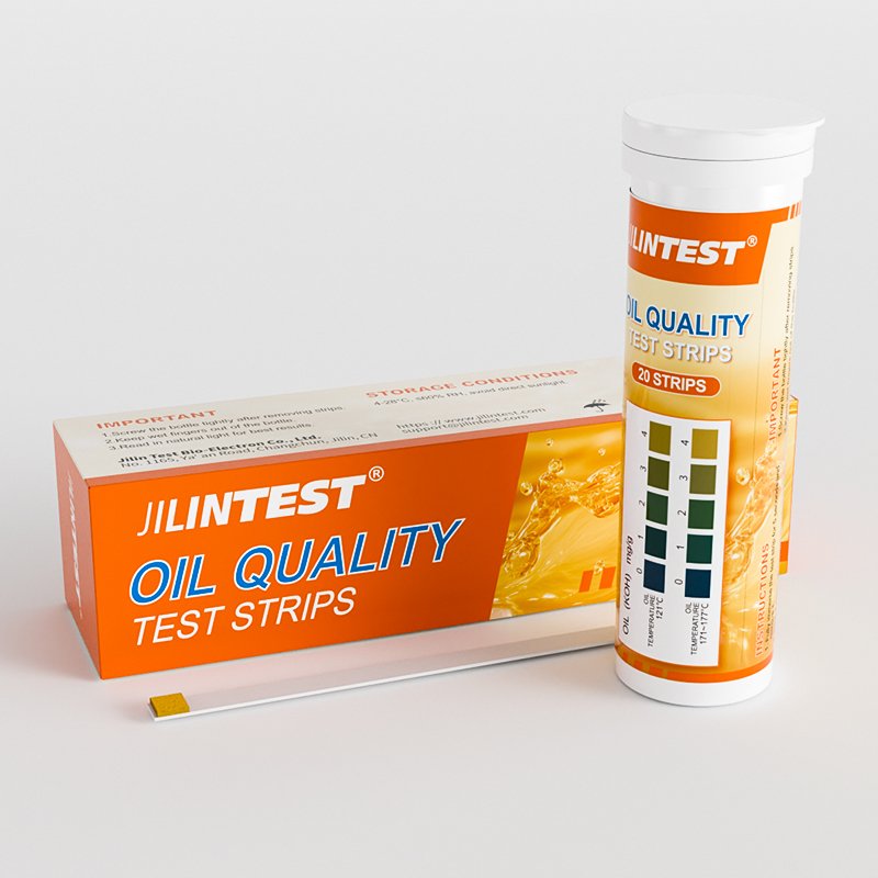 Oil Acid Value Test Strips (30 Strips/Bottle)