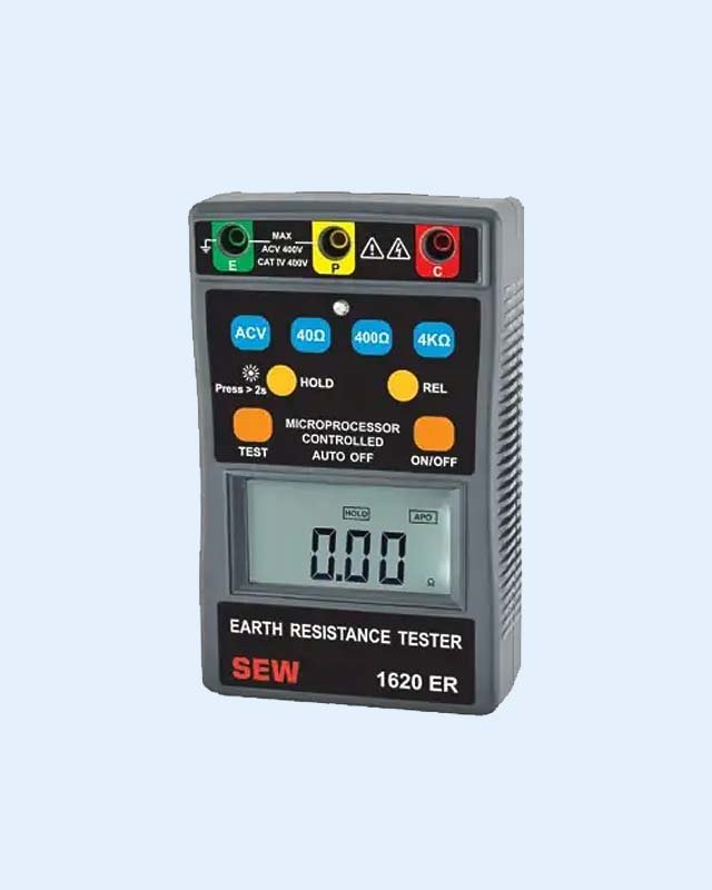 1620ER Digital Earth Resistance Tester 3 Wire