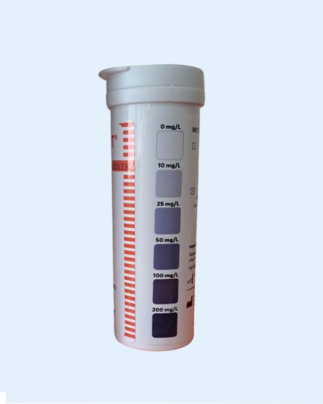 J-QUANT Total Chlorine Test Strips 0–200ppm, 200 Count