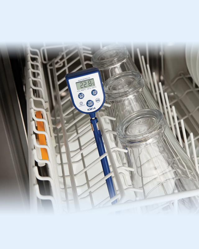KM14 Digital Dishwasher Thermometer