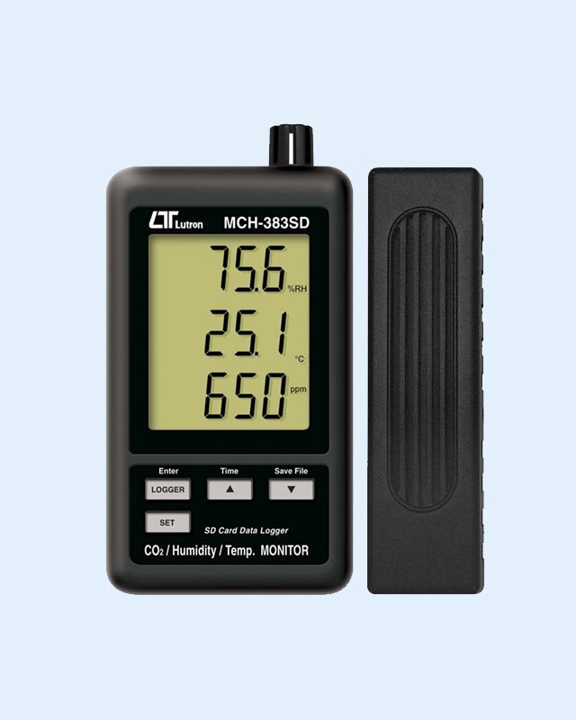 MCH-383SD CO2A device to measure carbon dioxide, relative humidity and temperature