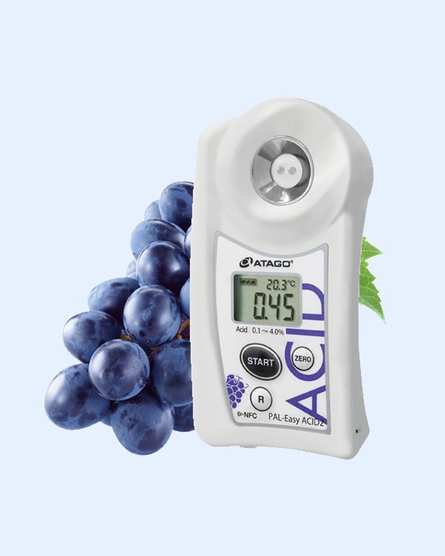ATAGO Pocket Acidity Meter (Grape ) PAL-Easy ACID2 Cat .No. 4702
