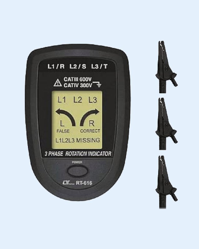 RT-616 Rotation Tester 3 Phase