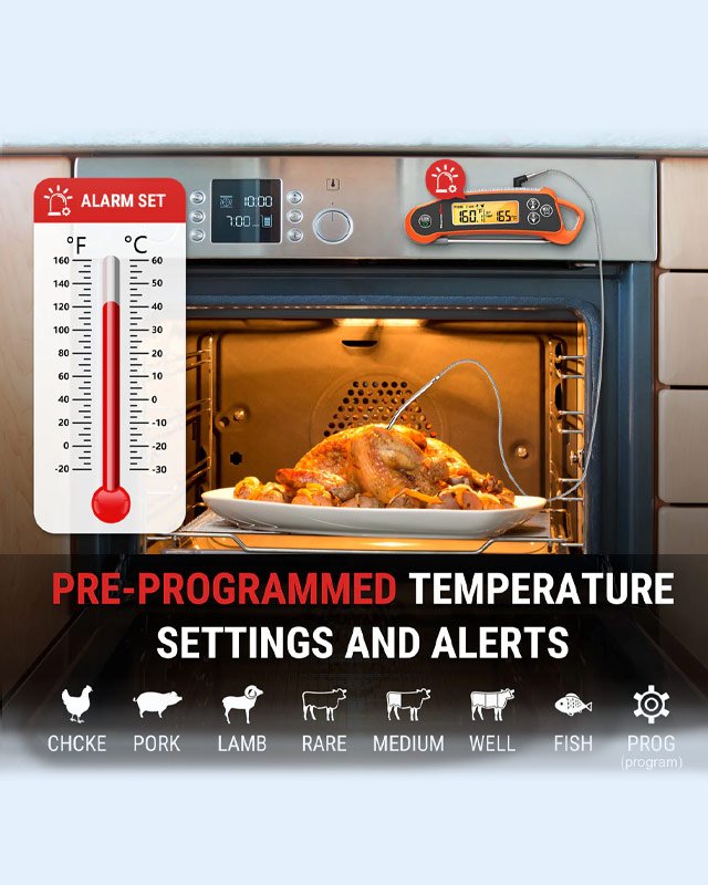 TP710 2-in-1 Food Thermometer