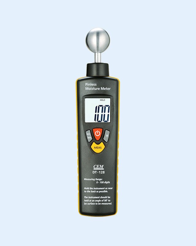 CEM DT-128 Pinless Moisture Meter for wood and construction material