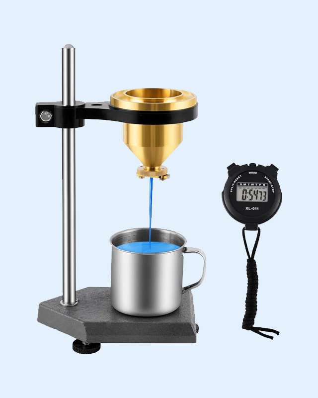 Paint -4 Liquid Viscosity Test Tool w/Viscometer Flow Cup Viscometer Ford Cup