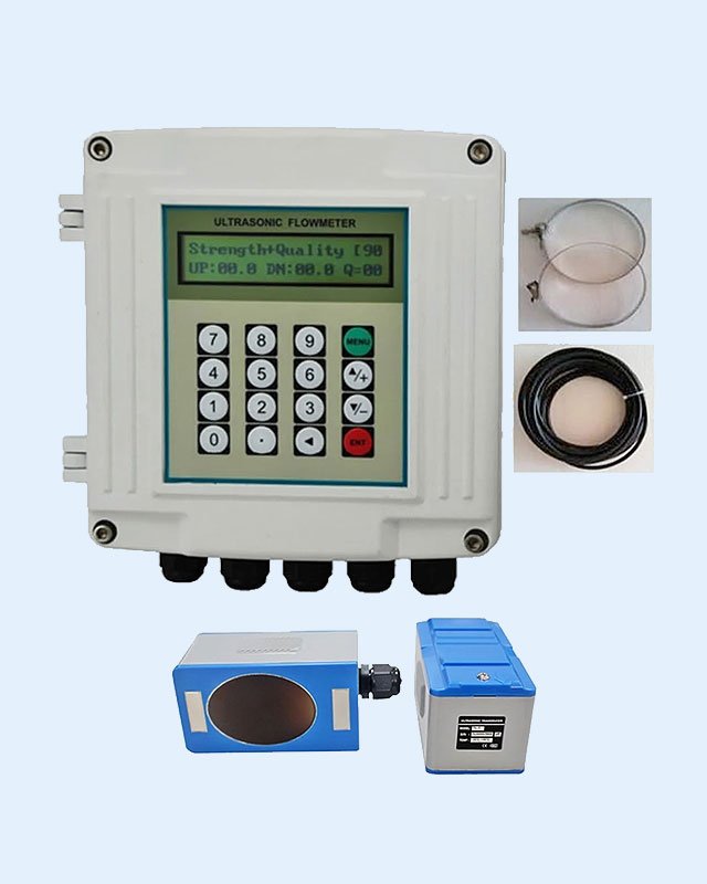 TUF-2000S Clamp-On Ultrasonic Water Flow Meter with TL-1 Sensor