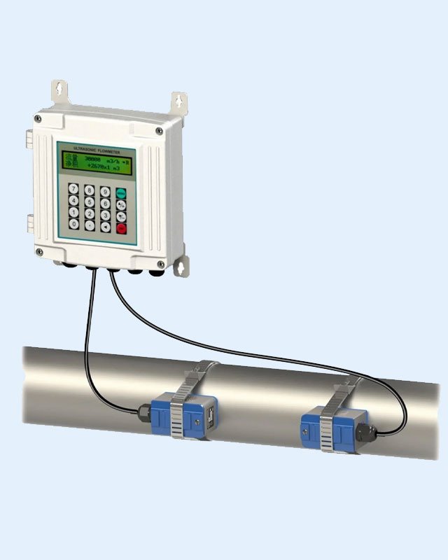 TUF-2000S Clamp-On Ultrasonic Water Flow Meter with TL-1 Sensor